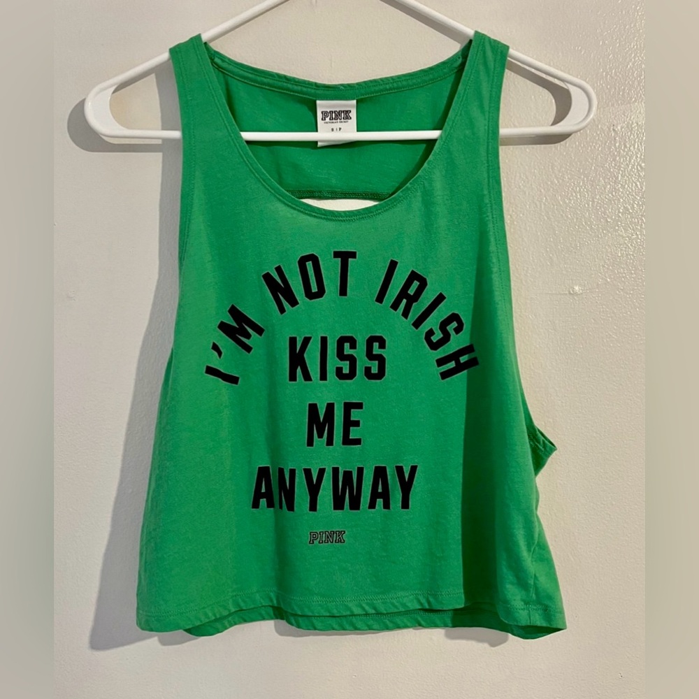 VS PINK Saint Pat Tank Top